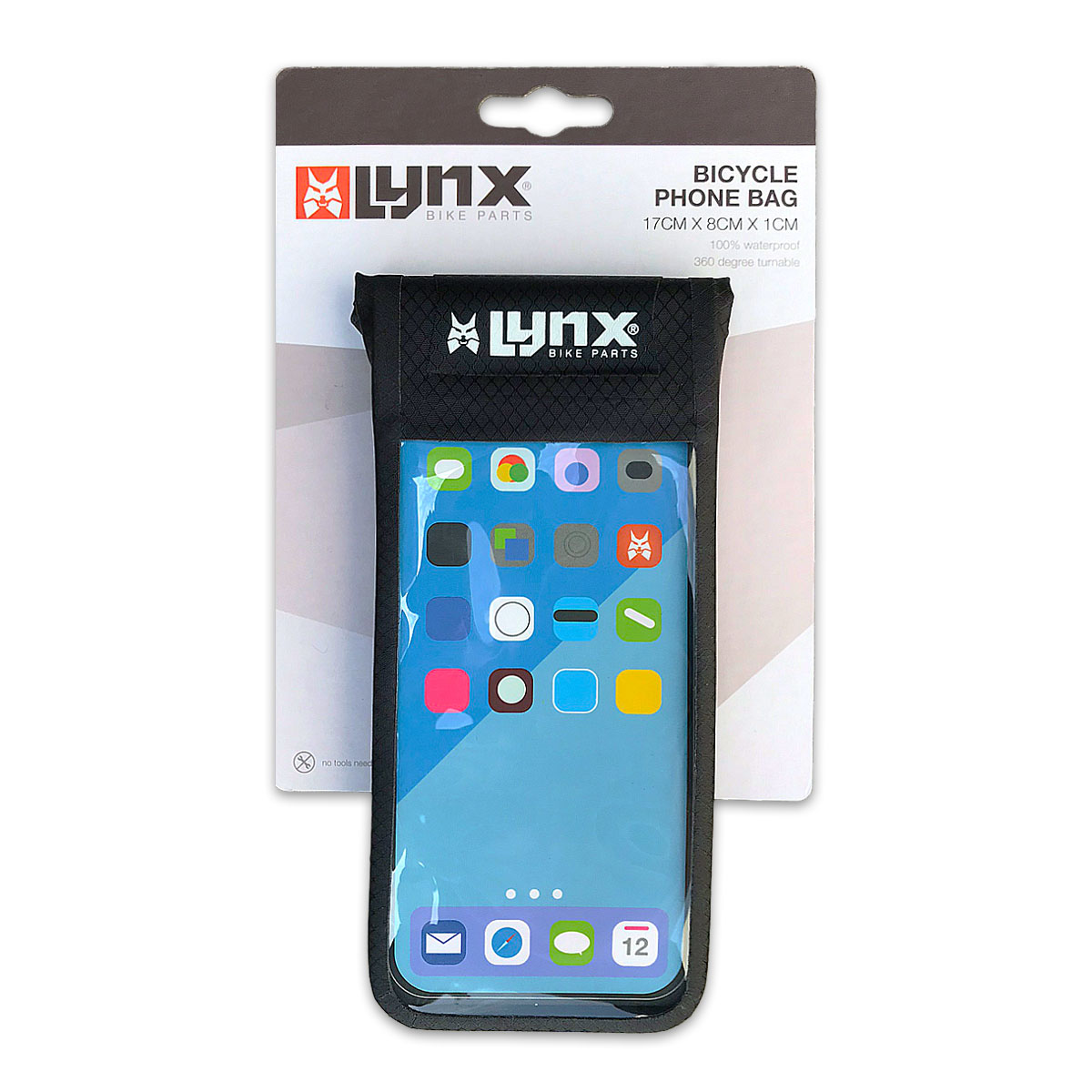 440765 LYNX Waterdichte smartphone houder 17 x 8 x 1 cm