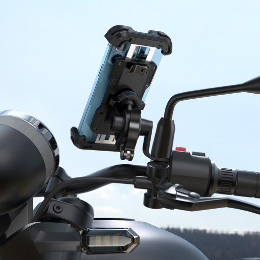 440764 LAMICALL Support de téléphone universel BP08 Ø <- 15 - 30 mm ->