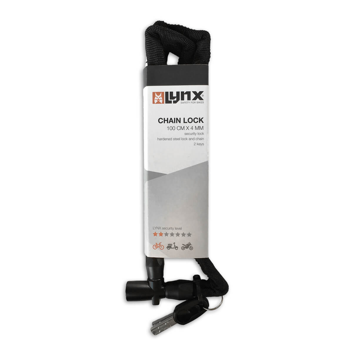 410200 LYNX Chain lock 100 cm x 4 mm