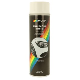 514004 MOTIP Peinture blanche haute brillance 500 ml