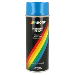 514044 MOTIP Metallic lak blauw 400 ml