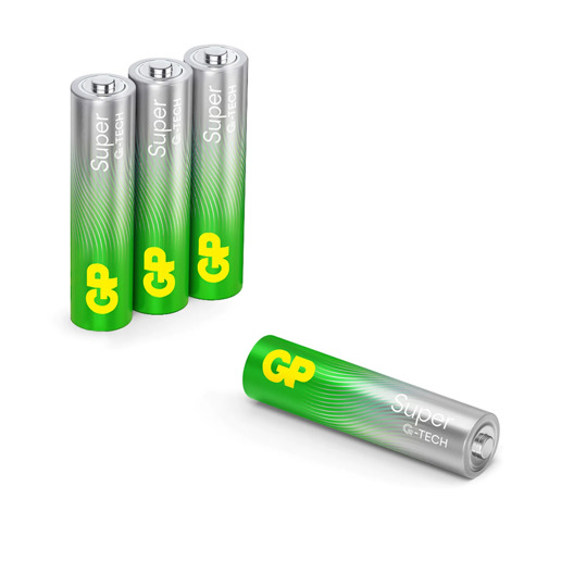 430900 GP Super Alkaline AAA-batterijen 4PK
