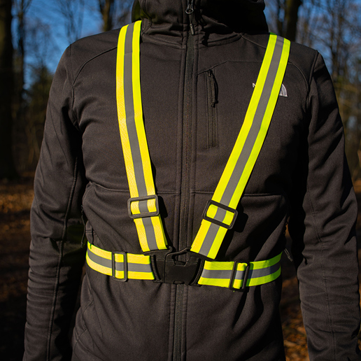 429003.YEL LYNX Reflectie harnas