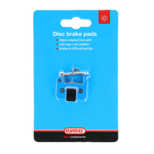 74.6859 ELVEDES Schijfremblokken Organisch Blauw set