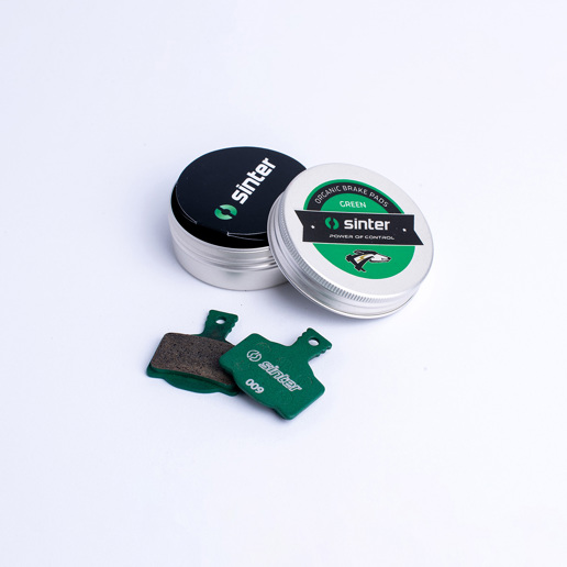 73.009063 SINTER Jeu de plaquettes de frein à disque 009 Race Vert