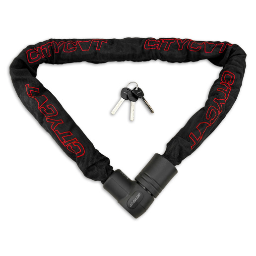 410312 CITYCAT Antivol à chaîne ART 4 120 cm x 10.5 mm