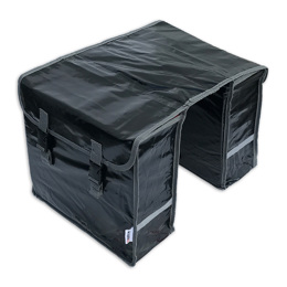 610200.GRA LYNX Sacoche double Zion Deluxe 34.5 x 13.5 x 33.5 cm