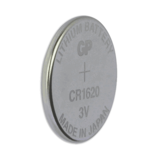 430968 GP CR1620 Pile Bouton Lithium 3V 1PK