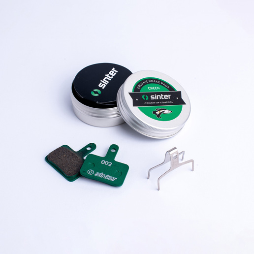 73.002063 SINTER Jeu de plaquettes de frein à disque 002 Race Vert