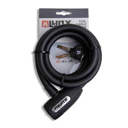 410075 LYNX Antivol à câble spiralé	 180 cm x 12 mm