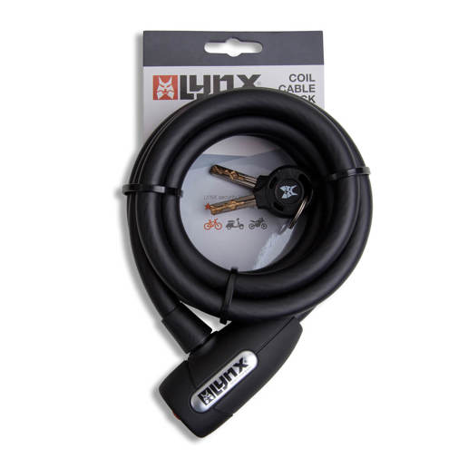 410075 LYNX Spiraalkabelslot 180 cm x 12 mm
