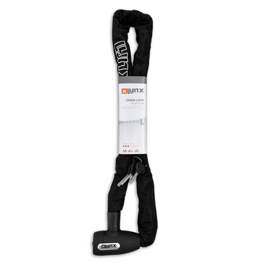 410330.110 LYNX Antivol á chaîne Cityline L 110	 110 cm x 8 mm