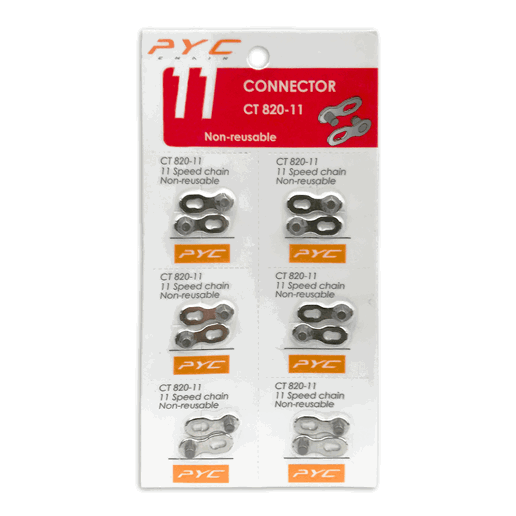 440380.11 P.Y.C. Connector link 11 speed (6x) 11 speed