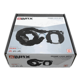 410760.CH120 LYNX Ringslot met insteekketting Lazo ART 2 120 cm x 8.3 mm