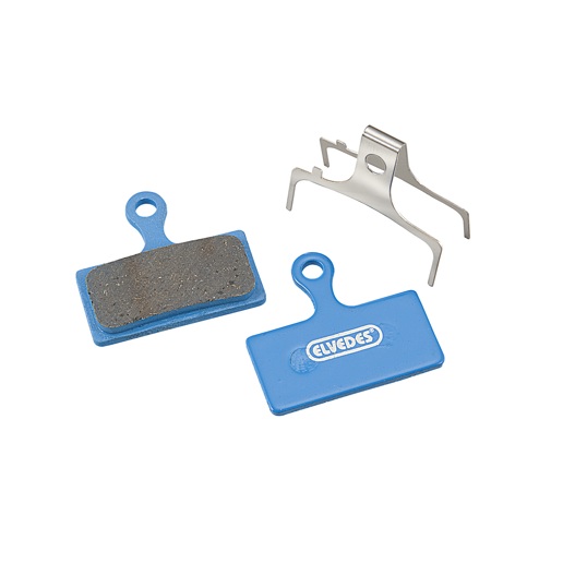 74.6894 ELVEDES Jeu de plaquettes de frein Organique Bleu