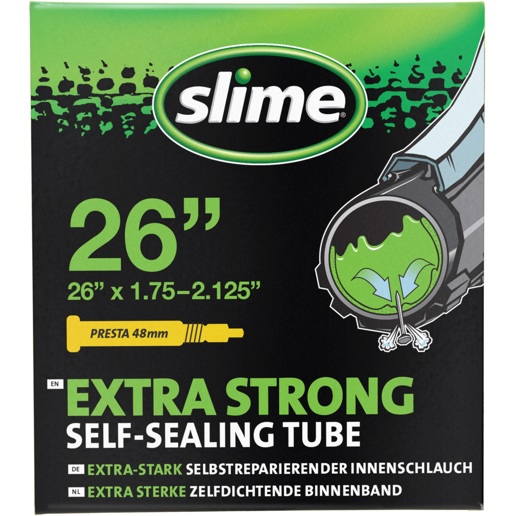 40FC.30060 SLIME Slime zelfdichtende anti-lek binnenband 26 Inch SV 26 x 1.75 - 2.125