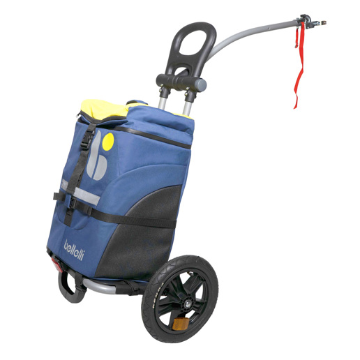 71.01BTR001 BELLELLI Chariot à vélo / Chariot de shopping B-Tourist 65 x 46 x 106 cm