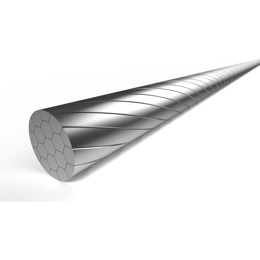 74.6472RVS-SHIM-SL-BOX ELVEDES Schakel binnenkabel Slick RVS 2250 mm ø 1,1 mm (100x) 1 x 19 ø 1,1 x 2250 / ø 4,5 x 4,5 mm