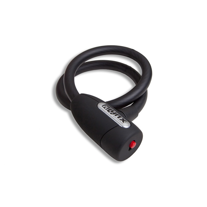 410160 LYNX Coil cable lock 60 cm x 12 mm