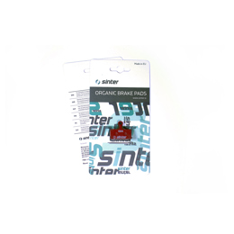 73.004041 SINTER Jeu de plaquettes de frein à disque 004 Standard Rouge