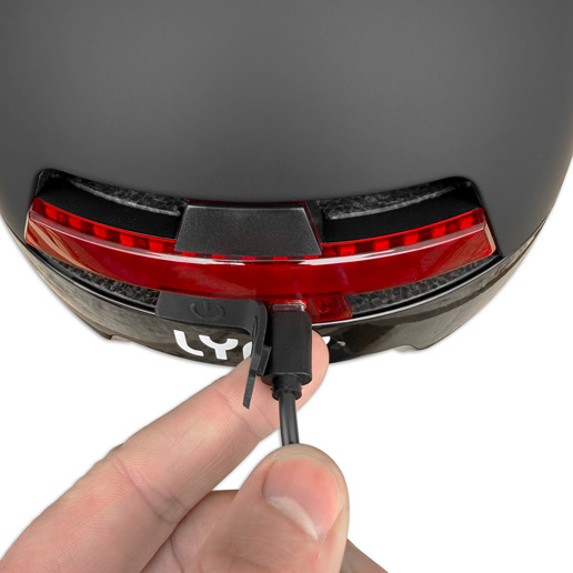 619121.BLA LYNX Casque de vélo Citylight M 55-58 cm