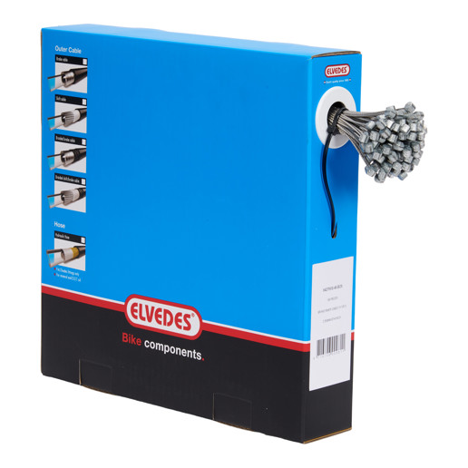 74.6427RVS-49-BOX ELVEDES Câble intérieur de frein acier inoxydable 2250 mm ø 1,5 mm (100x) 7 × 7 ø 1,5 x 2250 / ø 7 × 6 mm