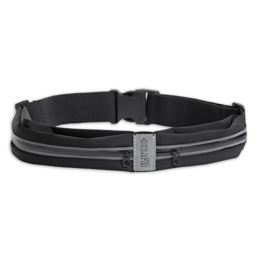 429021 LYNX Sac de taille / ceinture de course réfléchissante (double)