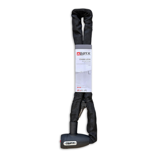 410330 LYNX Antivol á chaîne Cityline L 85 85 cm x 8 mm