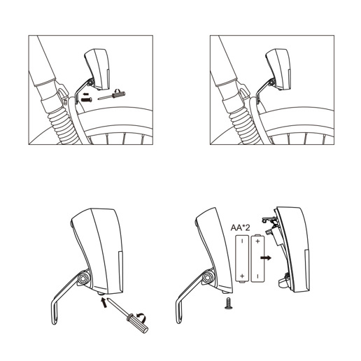 429606 LYNX Phare avant Bright 30 Lux