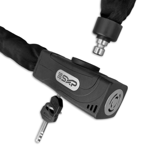 410340 SXP Antivol à chaîne avec alarme ART 2 120 cm x 8.5 mm