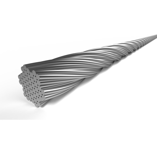 74.6427RVS-49-BOX ELVEDES Câble intérieur de frein acier inoxydable 2250 mm ø 1,5 mm (100x) 7 × 7 ø 1,5 x 2250 / ø 7 × 6 mm