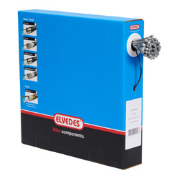 74.6411RVS-BOX ELVEDES Câble intérieur de frein acier inoxydable 2000 mm ø 1,5 mm (100x) 1 × 19 ø 1,5 x 2000 / ø 5,5 × 10 mm