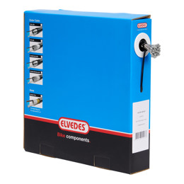 74.6472RVS-SHIM-BOX ELVEDES Schakel binnenkabel RVS 2250 mm ø 1,1 mm (100x) 1 x 19 ø 1,1 x 2250 / ø 4,5 x 4,5 mm