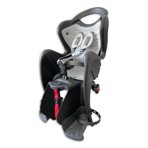 71.01FXM00000LX BELLELLI Fietsstoeltje achter Mr. Fox Luxe Clamp <- 120 - 175 mm ->