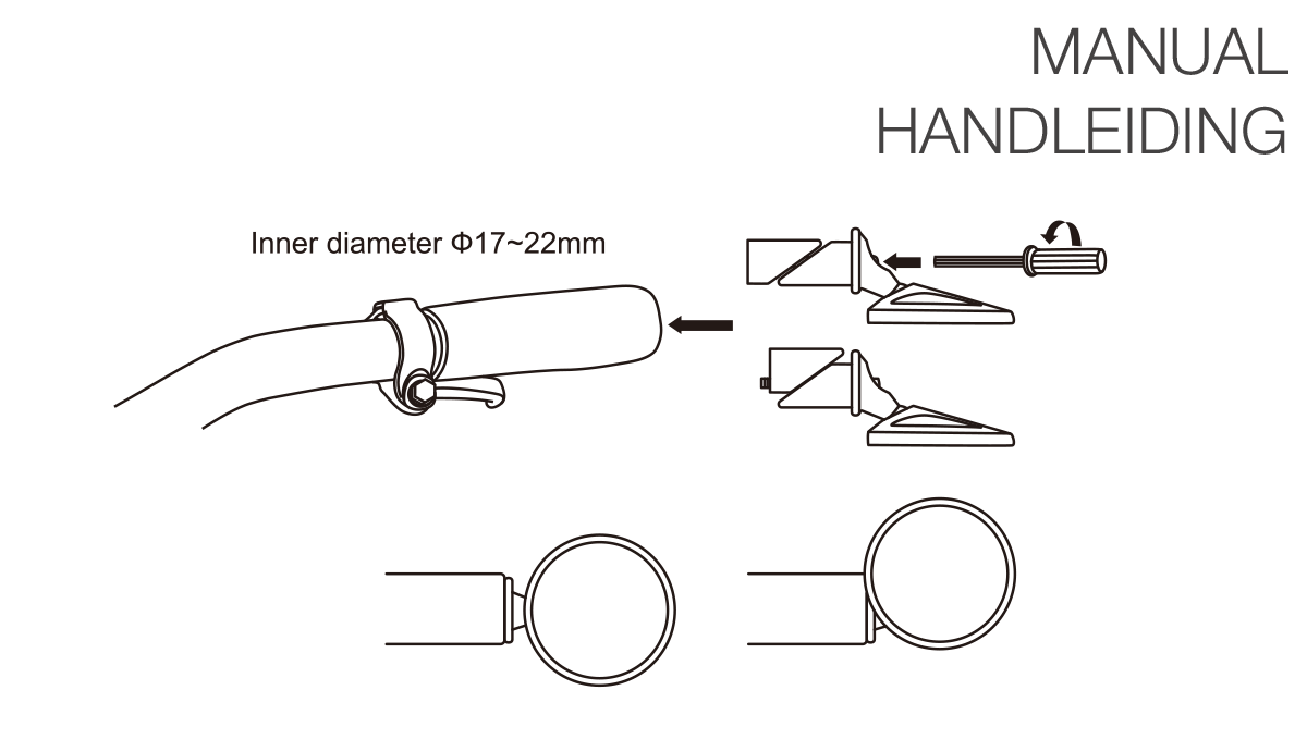 421110 LYNX Fietsspiegel <-> 47 mm