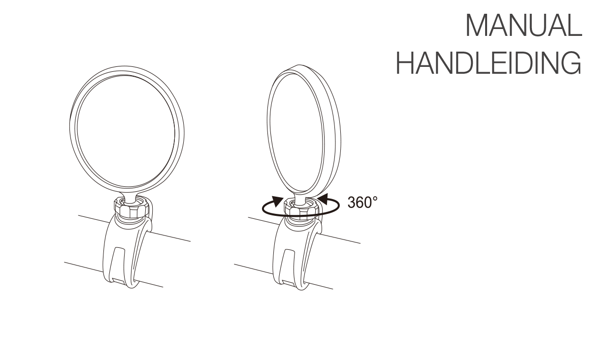 421115 LYNX Fietsspiegel <-> 57 mm