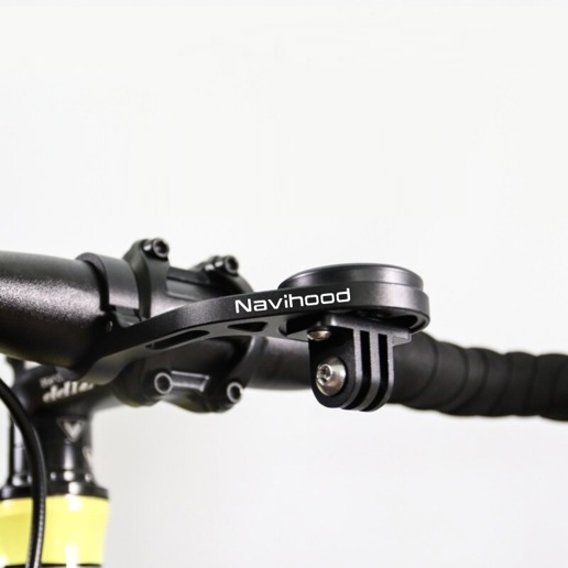 427347 NAVIHOOD Support de guidon aluminium C4 125 x 35 mm