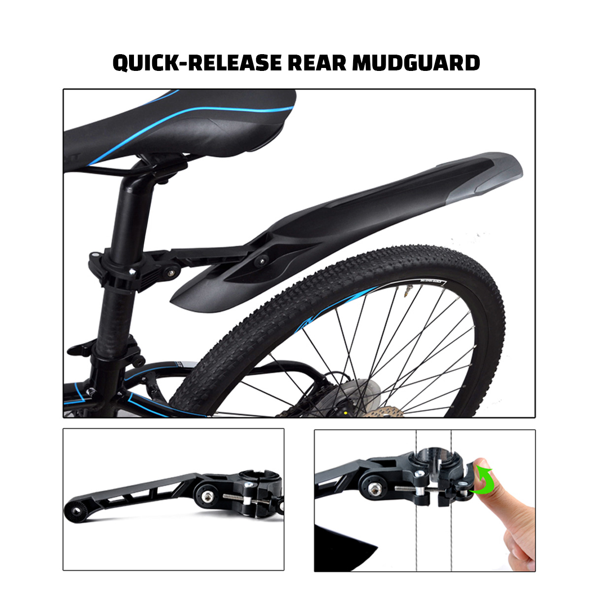 440011 LYNX Achterspatbord MTB 24 - 29 Inch