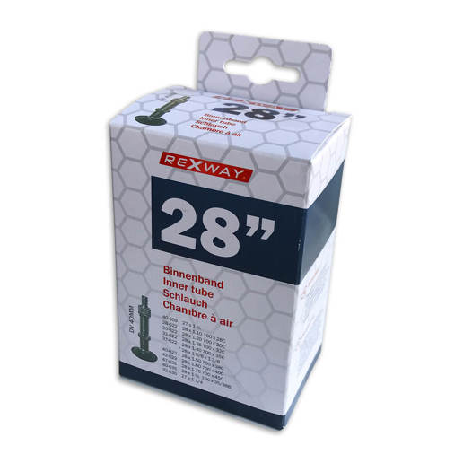 390765 REXWAY Binnenband 28 Inch DV 28/42-609/635 (28 x 1 5/8 x 1 3/8)