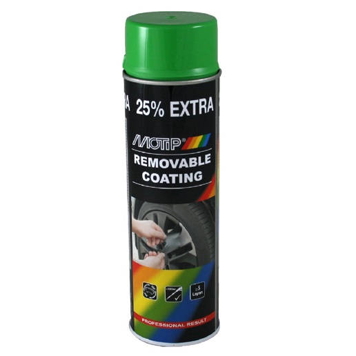 514305 MOTIP Verwijderbare coating groen 500 ml