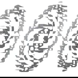 74.6821 ELVEDES Disque de frein SX18 en acier inoxydable ø 180 mm