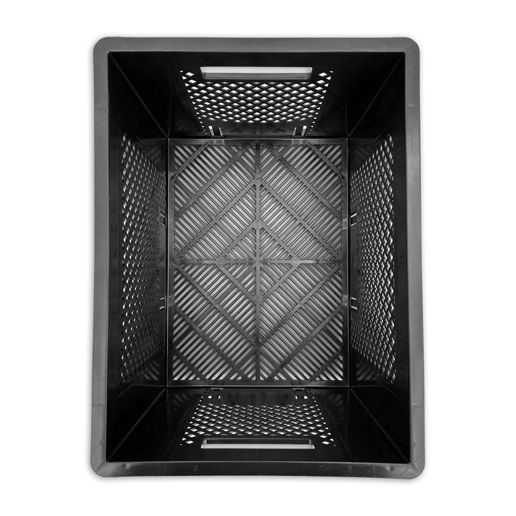 610805.BLA LYNX Kunststof fietskrat 31 ltr 40 x 30 x 27.2 cm