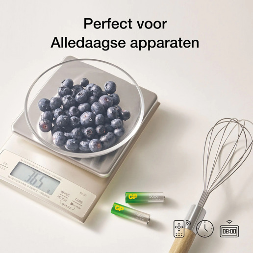 430910 GP Super Alkaline AA-batterijen 4PK