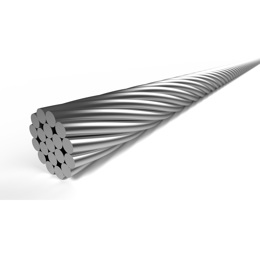 74.6472RVS-BOX ELVEDES Schakel binnenkabel RVS 2250 mm ø 1,1 mm (100x) 1 x 19 ø 1,1 x 2250 / ø 4 x 4 mm