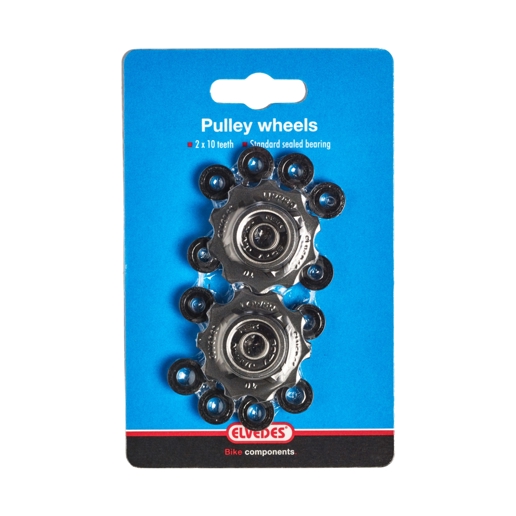 74.CP2017231 ELVEDES Jeu de galets de dérailleur 2 × 11 dents avec roulements étanches