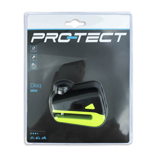 419255.YEL PRO-TECT Antivol bloque disque de frein Disq Mini Ø 5.5 mm