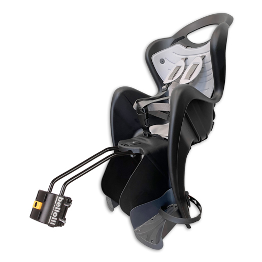 71.01FXSB0000LX BELLELLI Siège vélo arrière Mr. Fox Luxe B-Fix Ø <- 28 - 60 mm ->