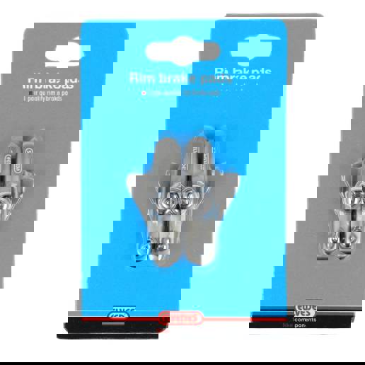 74.6847-CARD ELVEDES Aluminium cartridge remblokken race 55 mm set  55 mm