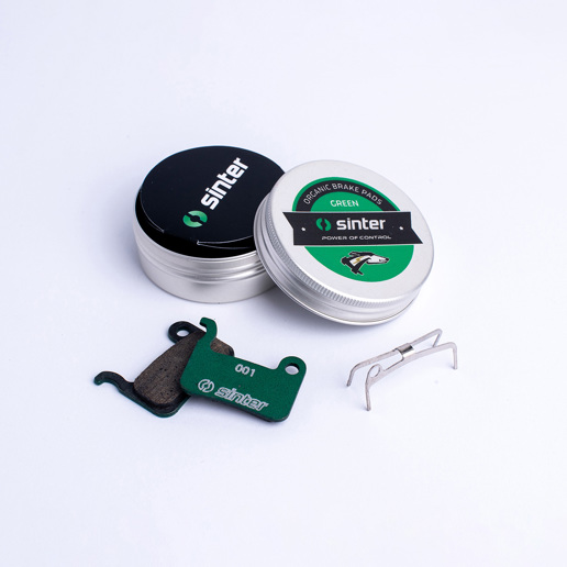 73.001063 SINTER Jeu de plaquettes de frein à disque 001 Race Vert