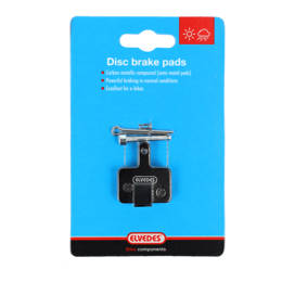 74.6854MC ELVEDES Jeu de plaquettes de frein à disque Metallic Carbon Noir